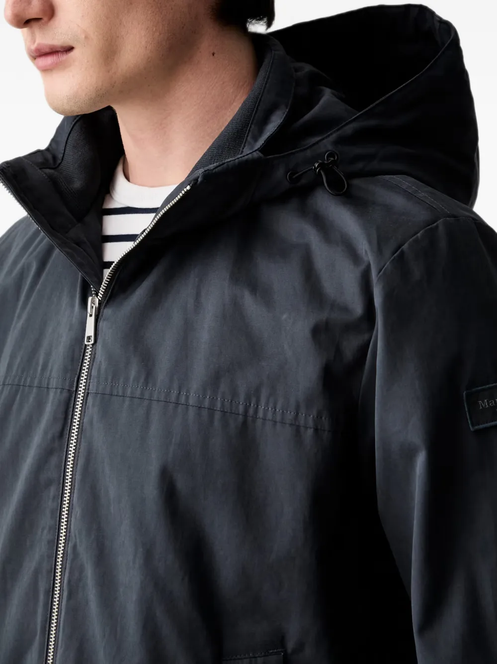 Marc O'Polo Jack met capuchon Grijs