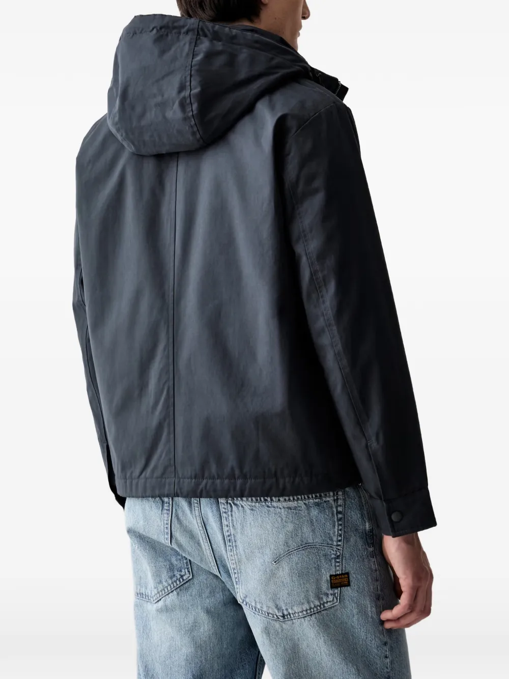Marc O'Polo Jack met capuchon Grijs