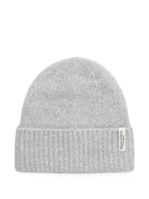 Marc O'Polo ribbed-knit beanie hat