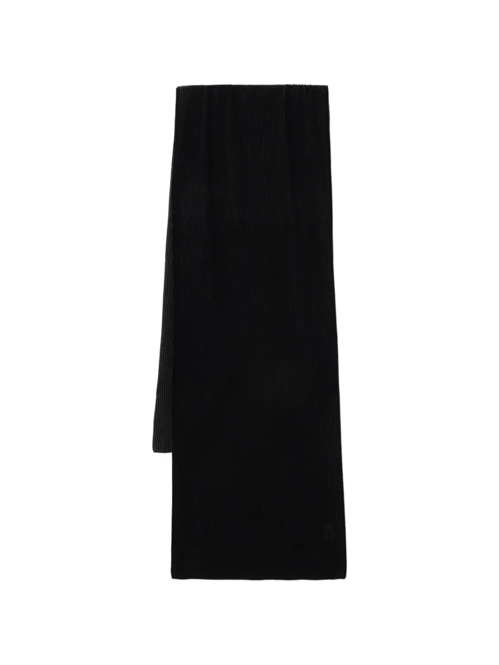 Marc O'Polo ribbed-knit logo-embroidered scarf · One Size
