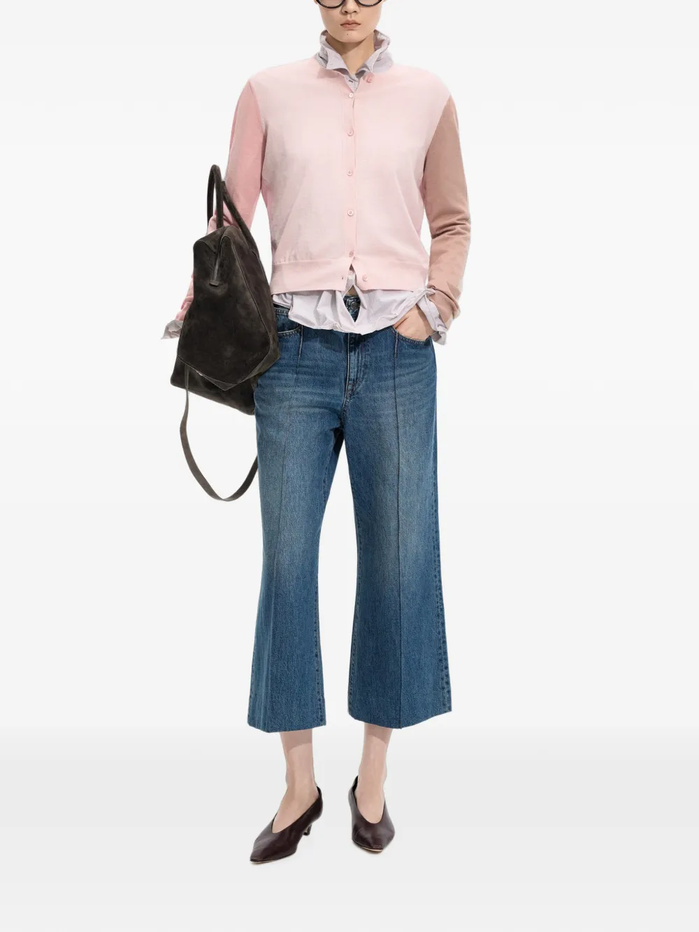 JNBY Vest met colourblocking Roze