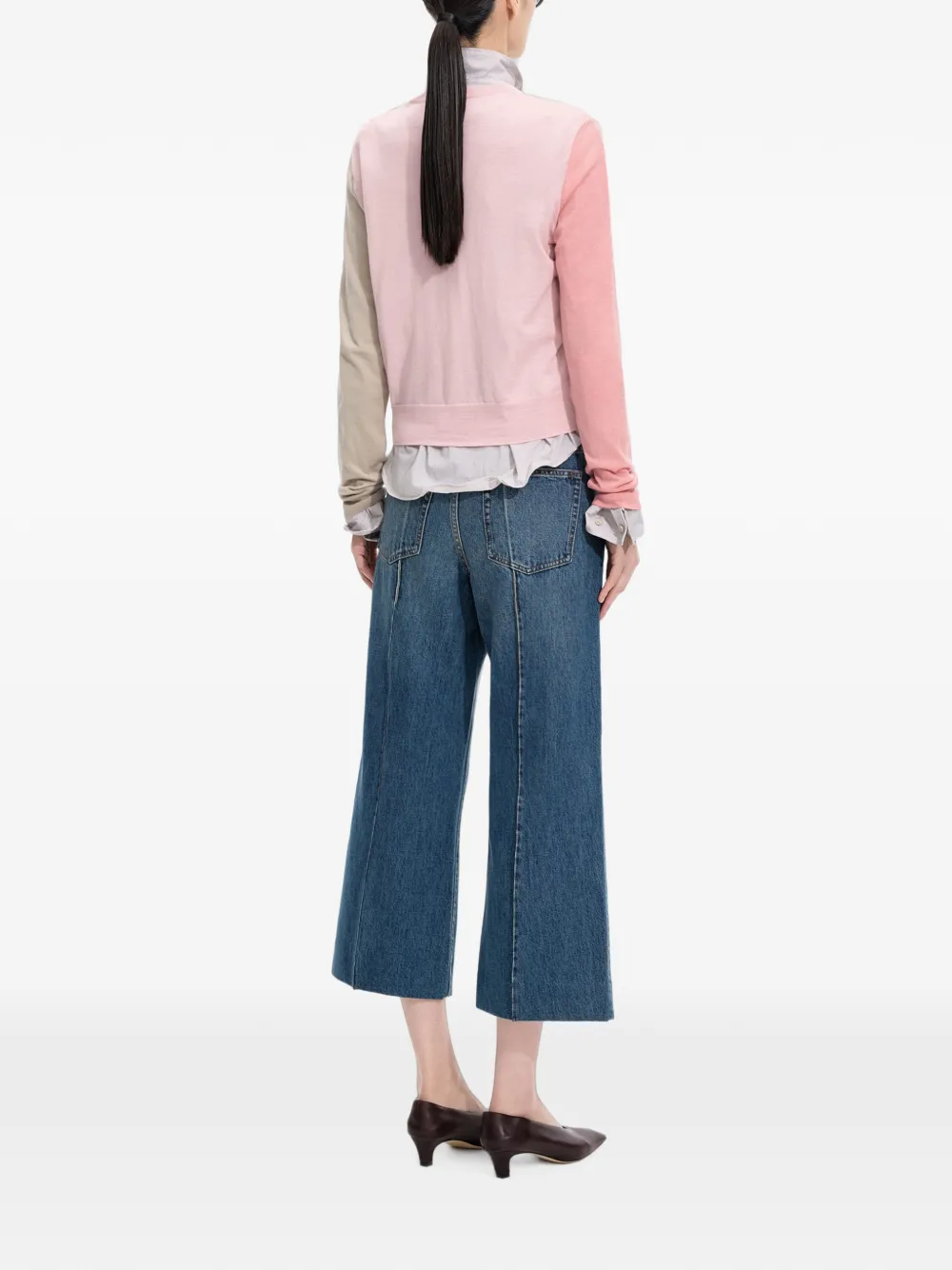 JNBY Vest met colourblocking Roze