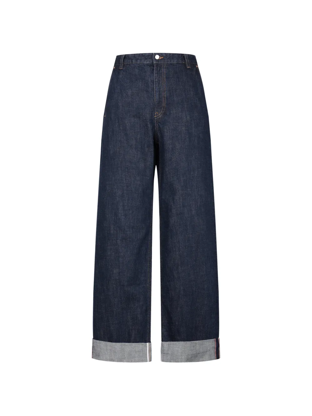 JNBY Jeans dritti con risvolto - Blu