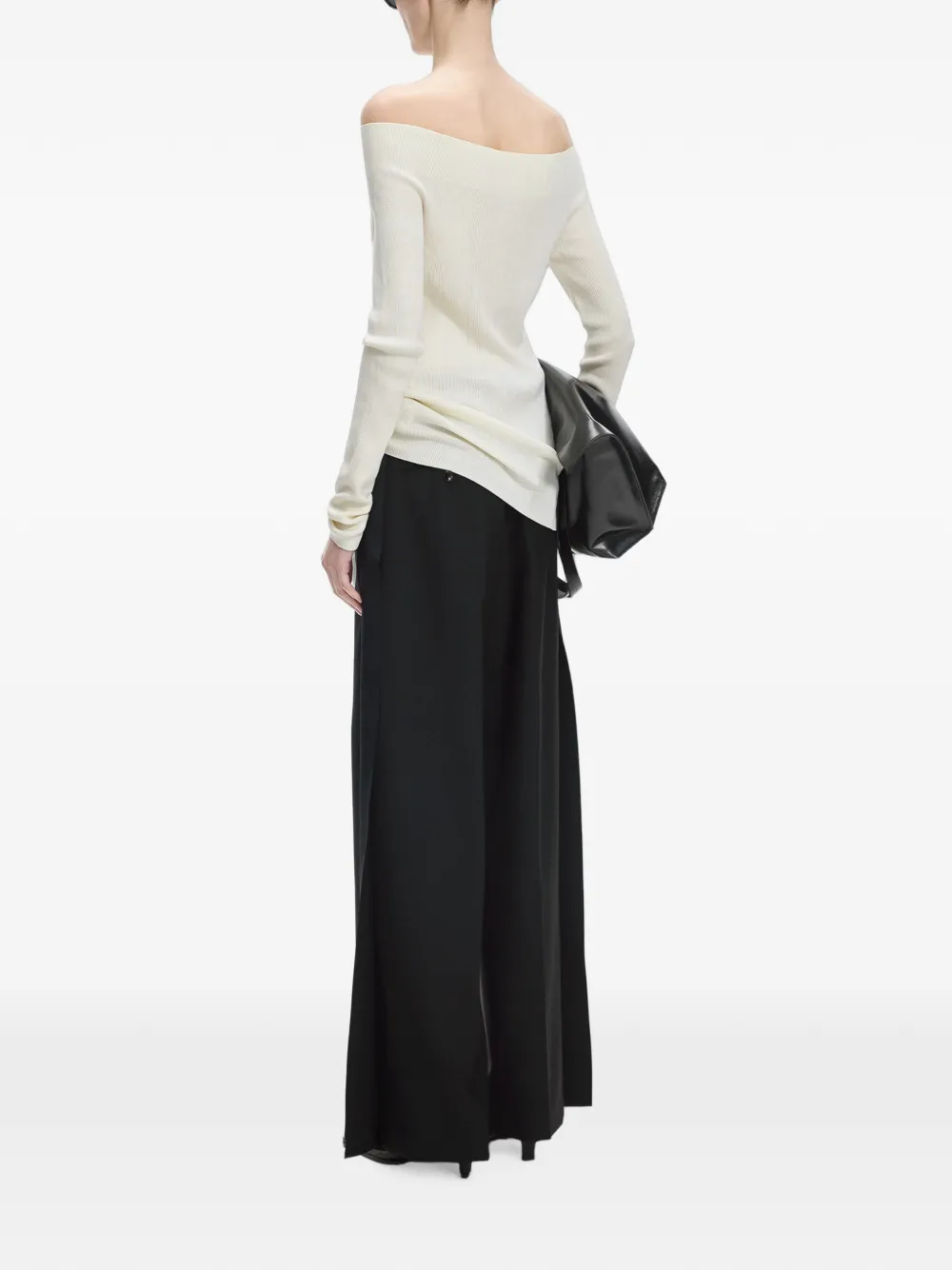 JNBY Pantalon met vlakken Zwart