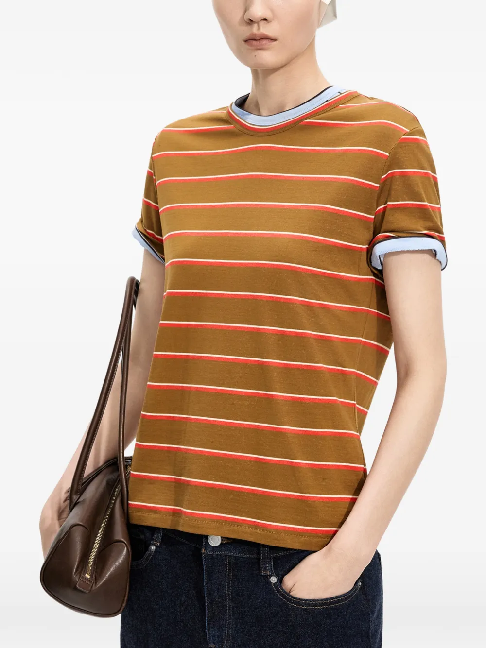 JNBY Gestreept T-shirt Groen