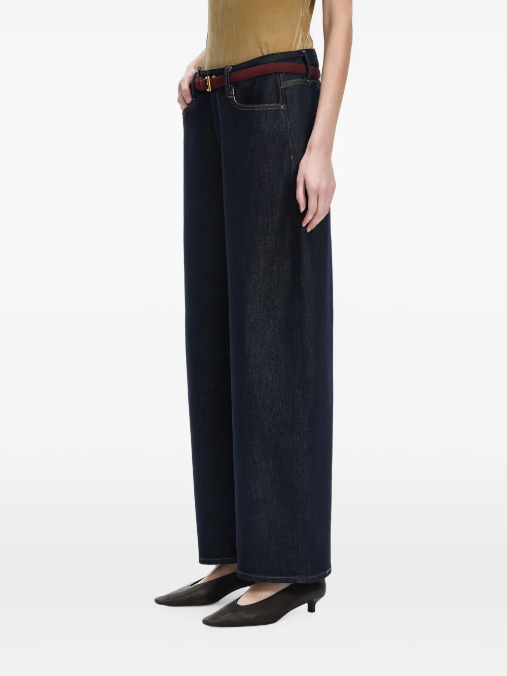 JNBY Ruimvallende jeans met wijde pijpen Blauw
