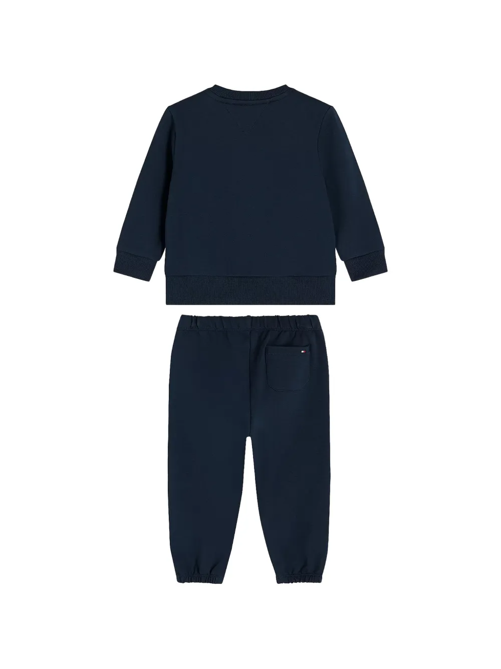 Tommy Hilfiger Junior Trainingspak met geborduurd logo Blauw