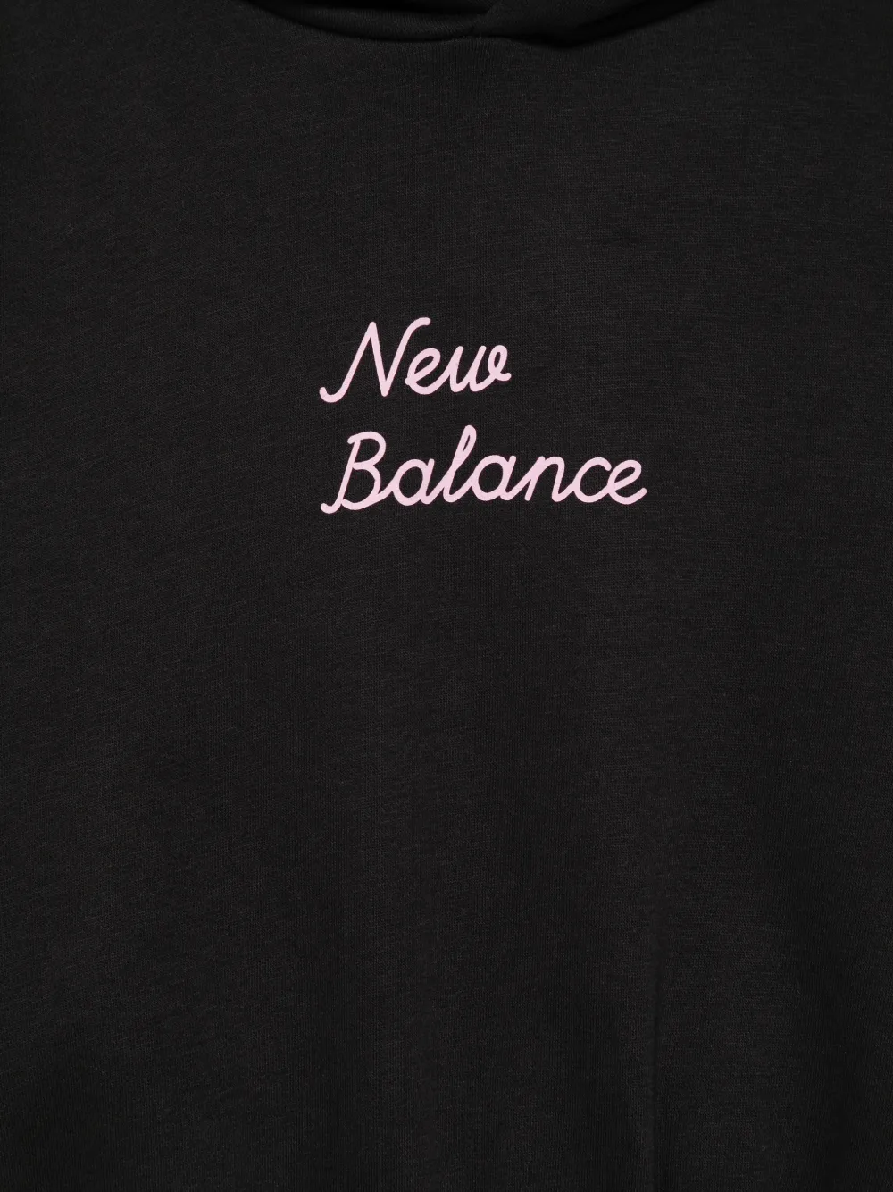 New Balance Kids Hoodie met logoprint Zwart