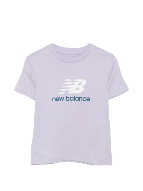 New Balance Kids stacked logo T-shirt