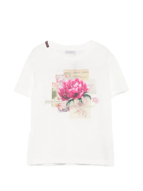 Dolce & Gabbana Kids floral-print T-shirt