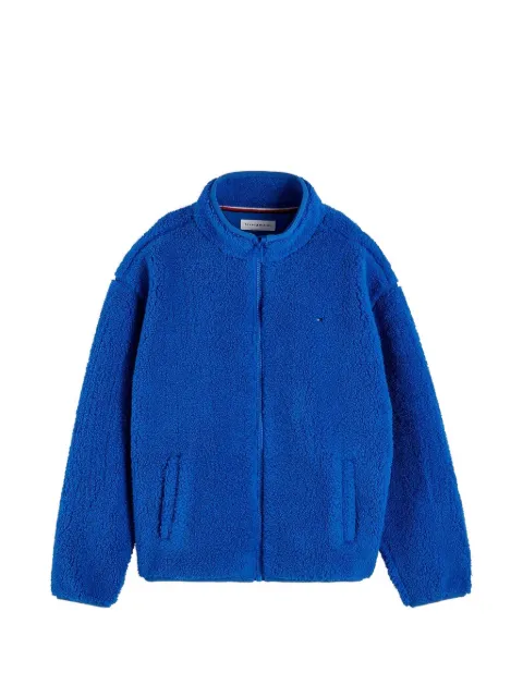 Tommy Hilfiger Junior logo-patch teddy jacket