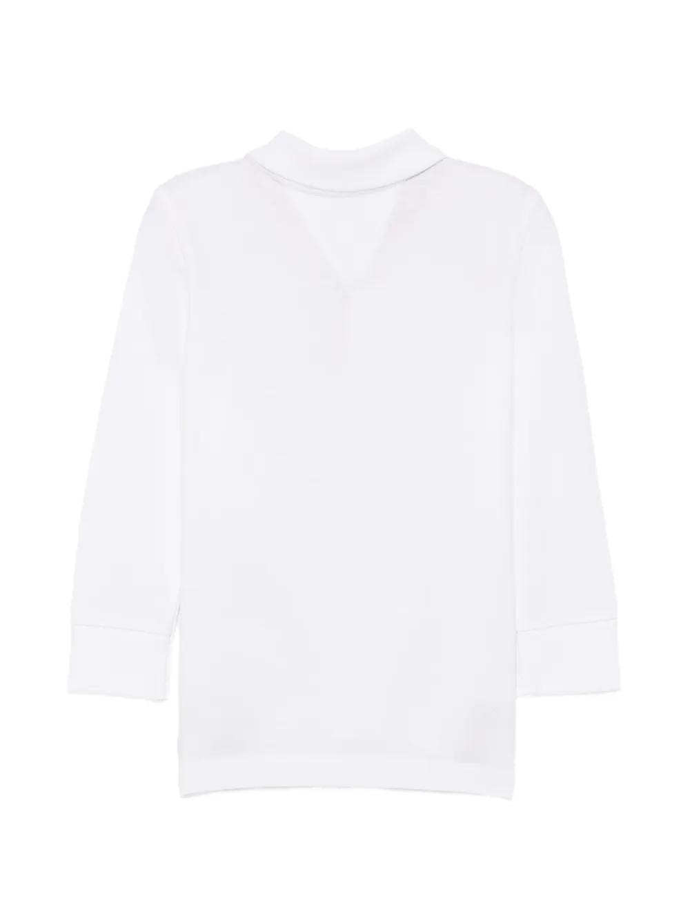 Tommy Hilfiger Junior Poloshirt met geborduurd logo Wit