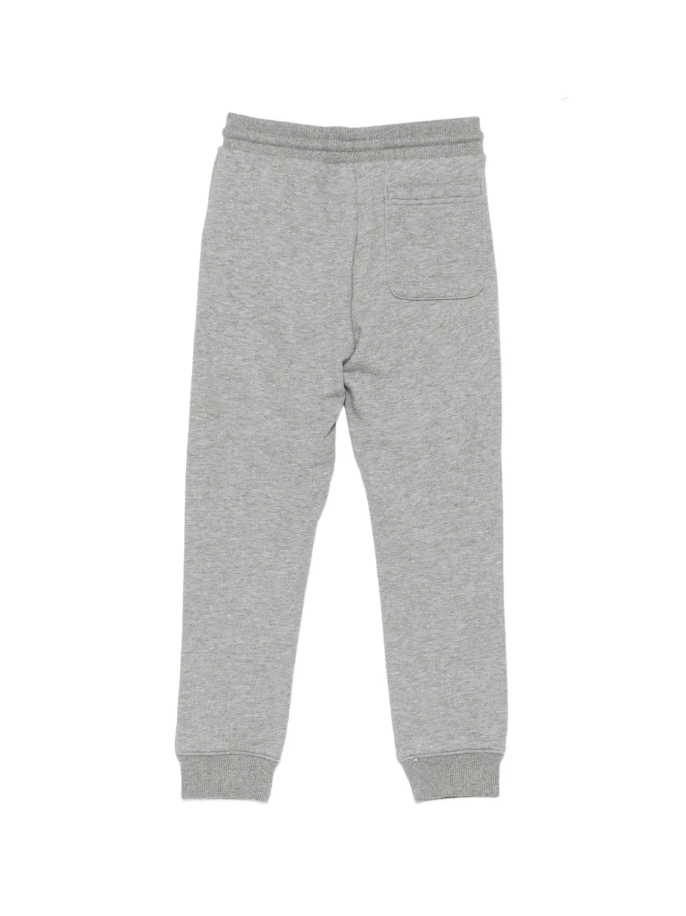 Calvin Klein Kids logo-patch drawstring track pants Grijs