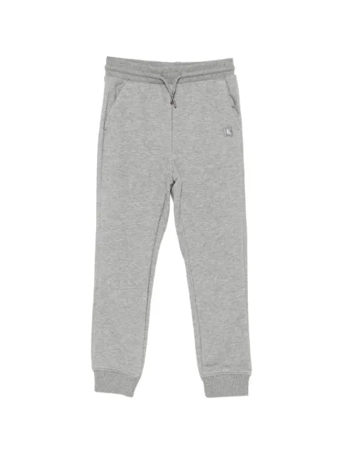 Calvin Klein Kids logo-patch drawstring track pants
