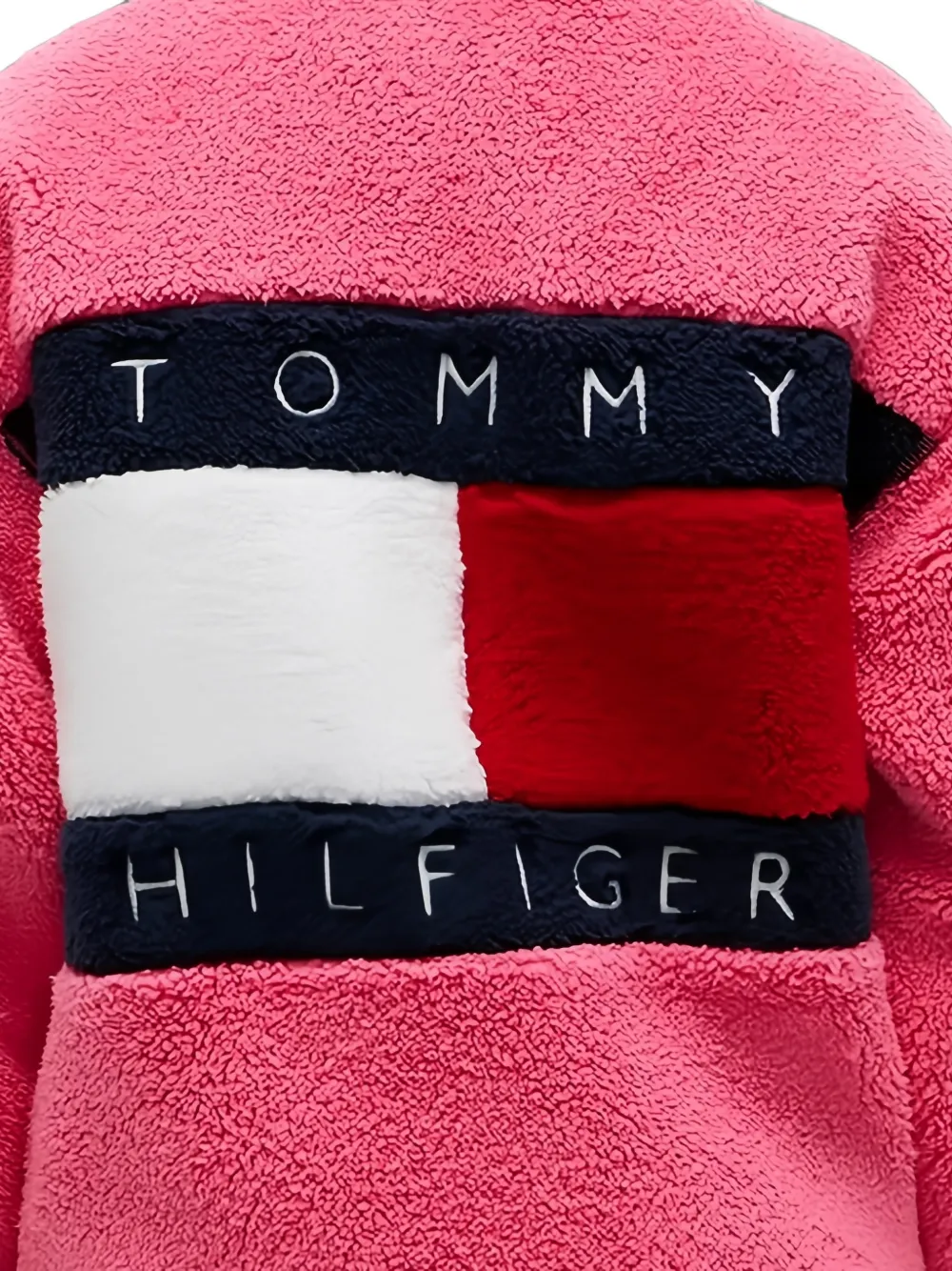 Tommy Hilfiger Junior Jack met geborduurd logo Roze