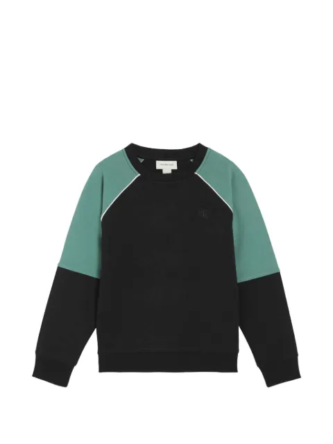 Calvin Klein Kids color-block raglan-sleeves sweatshirt