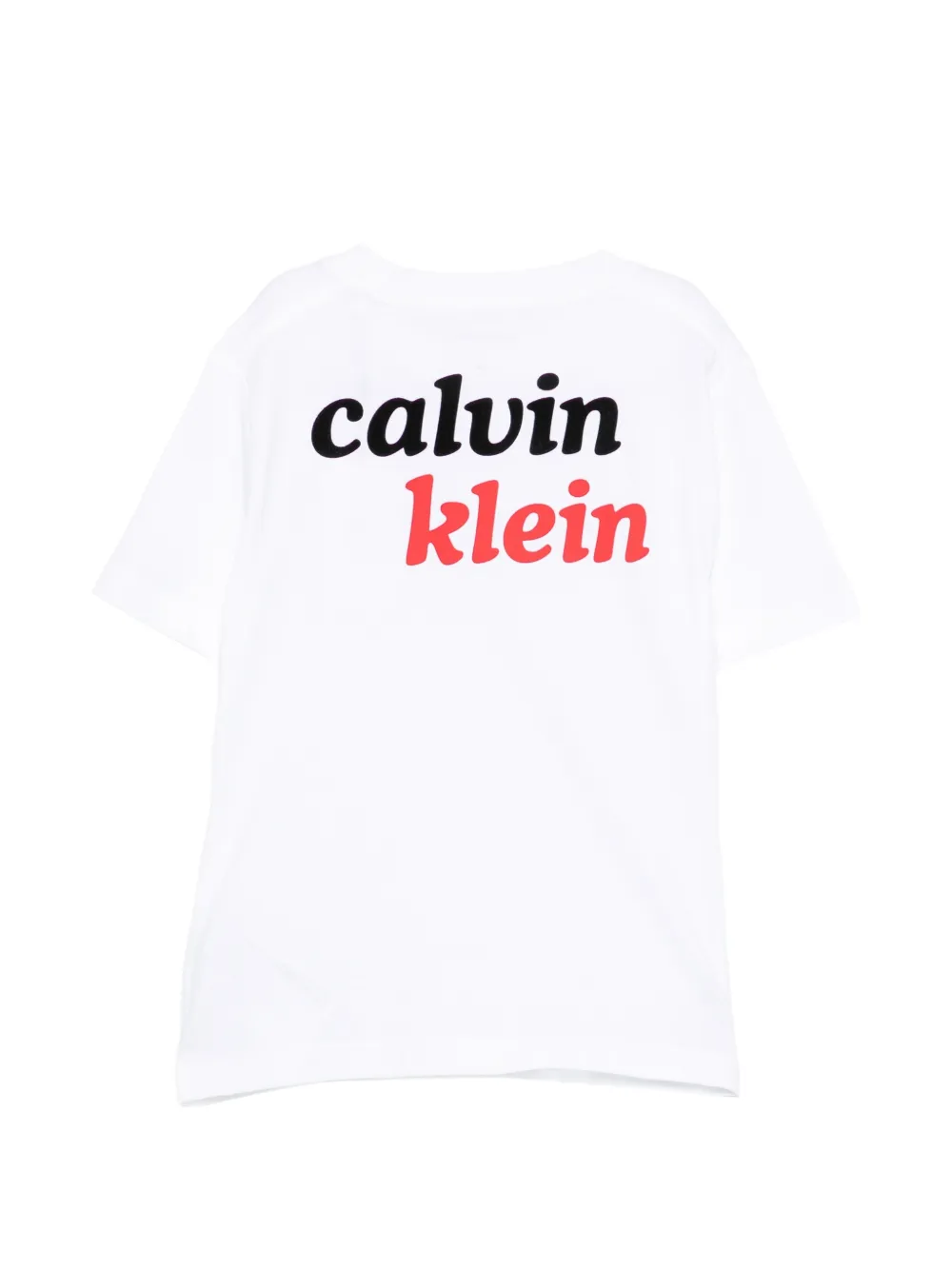 Calvin Klein Kids logo-print T-shirt Wit