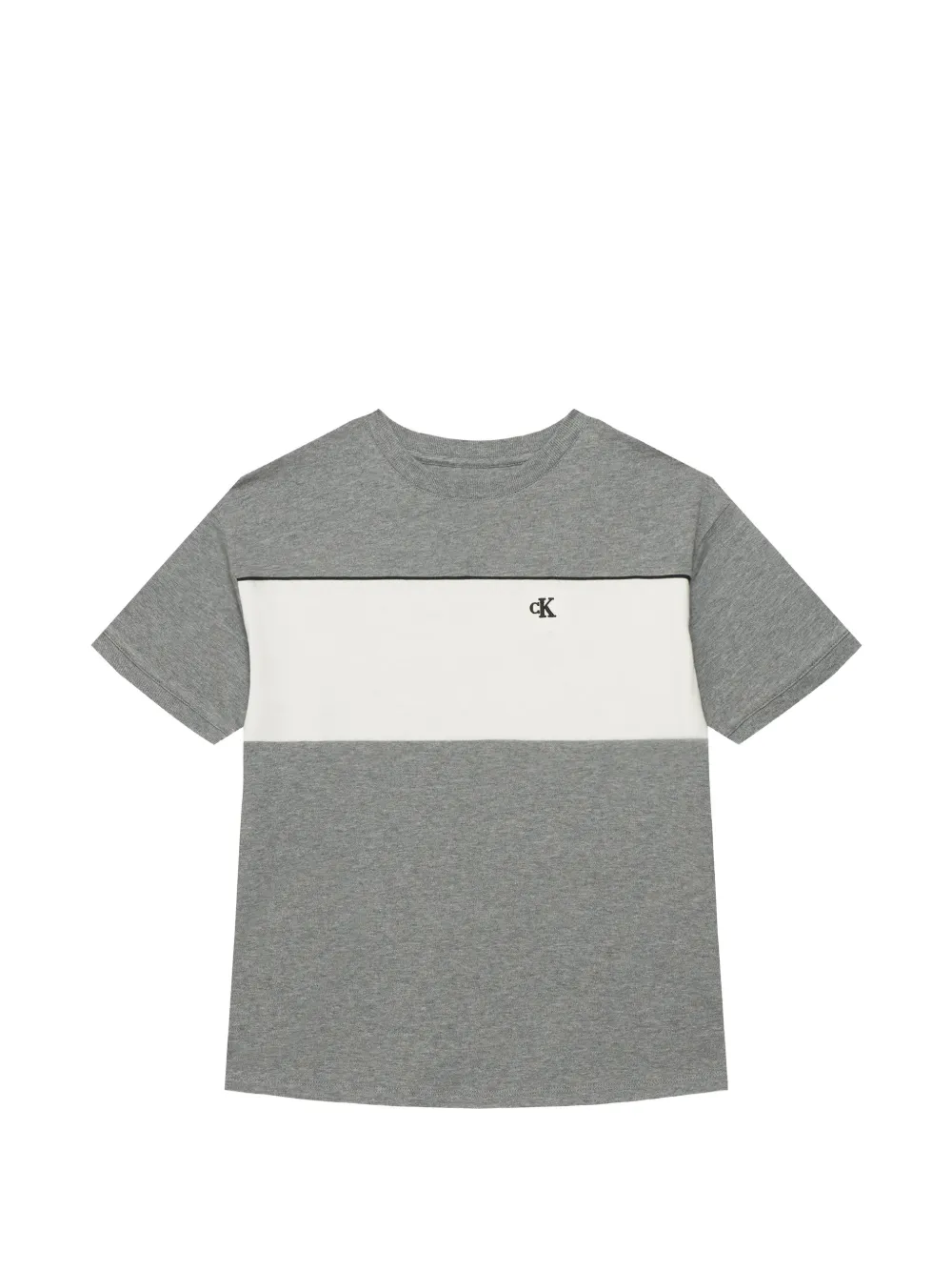 Calvin Klein Kids T-shirt con logo - Grigio