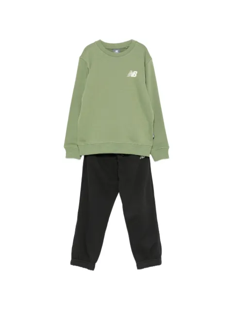 New Balance Kids logo-print tracksuit