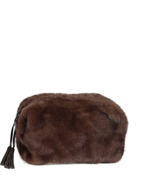 P.A.R.O.S.H. faux-fur pouch