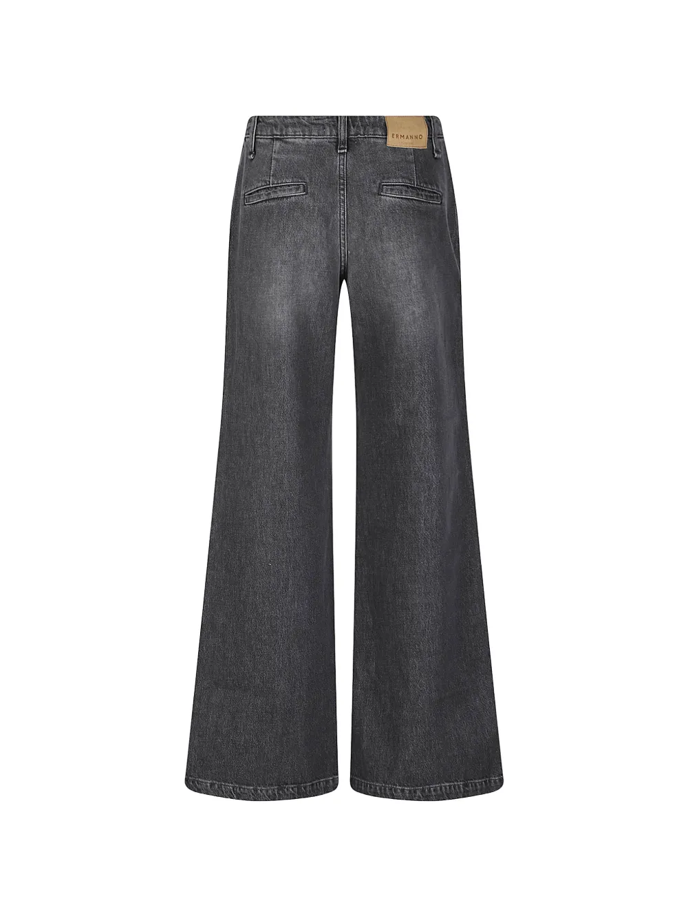 ERMANNO FIRENZE Jeans verfraaid met kralen Grijs