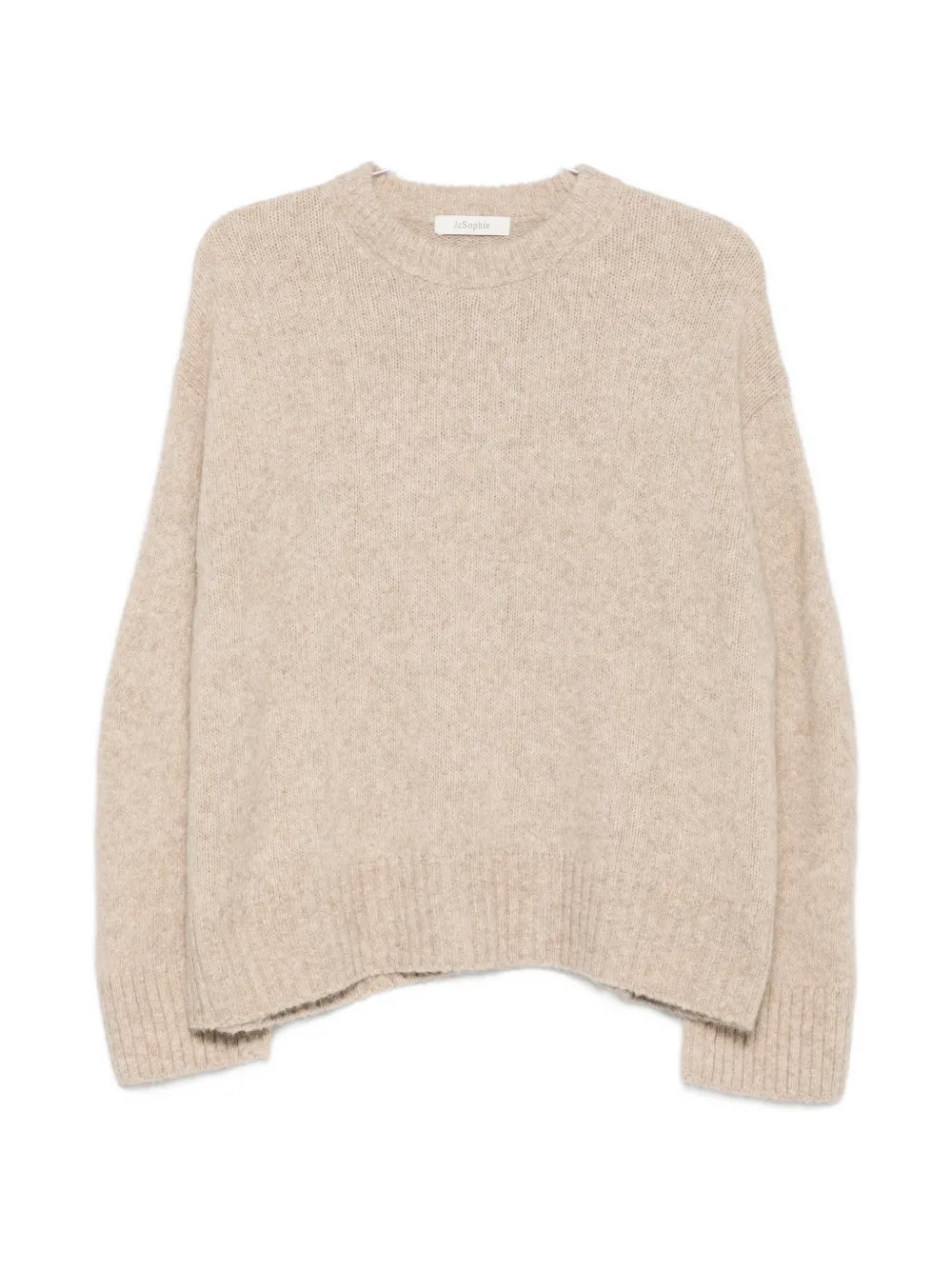 JcSophie Perfect crew-neck knitted sweater - Nude