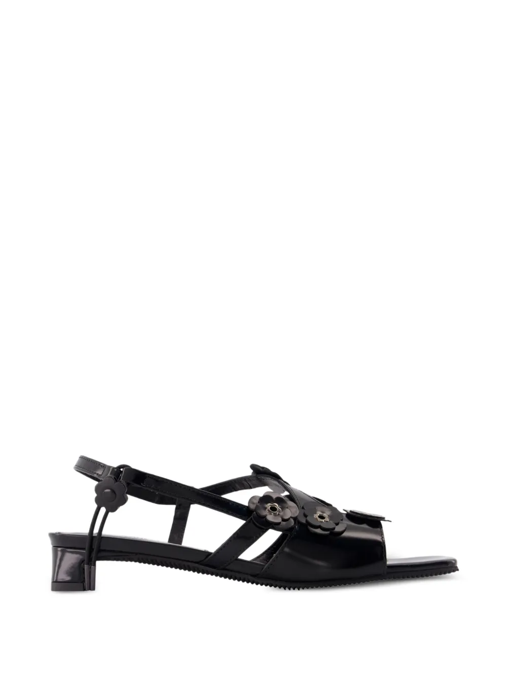 Cecilie Bahnsen Cbarna Box floral-appliqué sandals