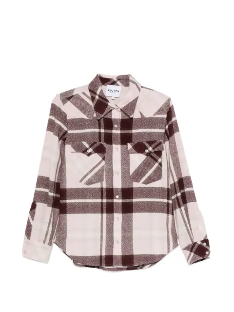 kujten camisa Lumber a cuadros con botones