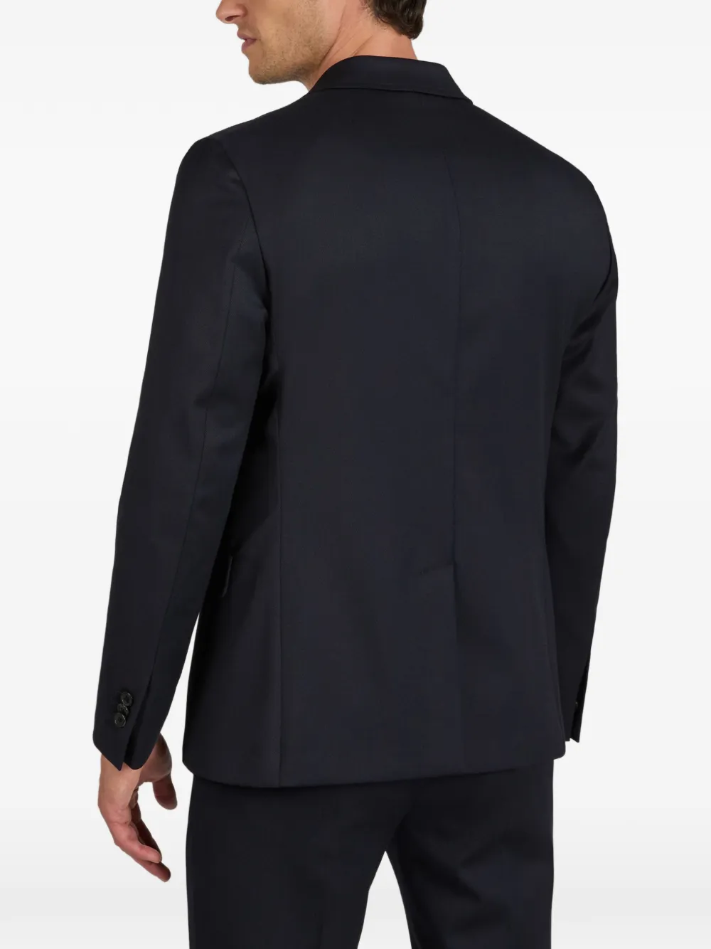 slowear Tekno twill blazer Blauw