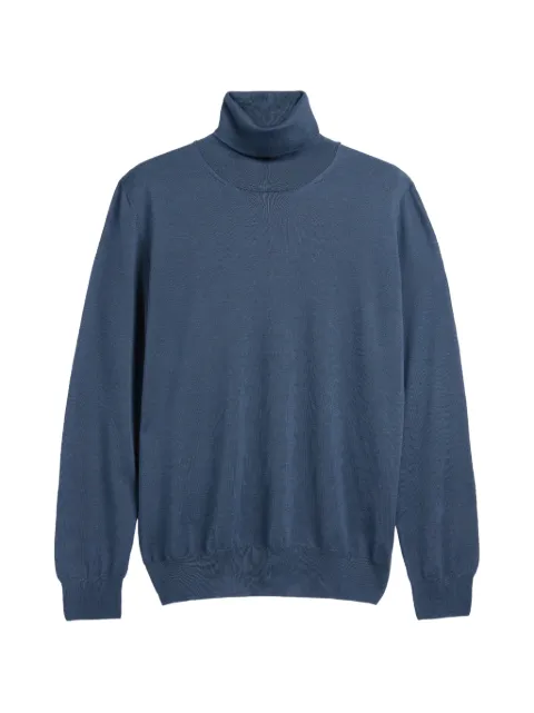 slowear fine-knit turtleneck sweater