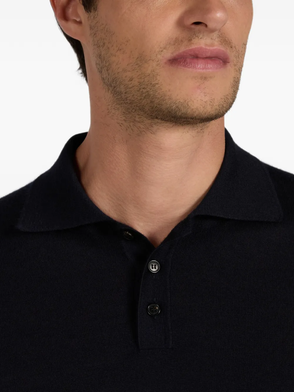 slowear Poloshirt met lange mouwen Blauw
