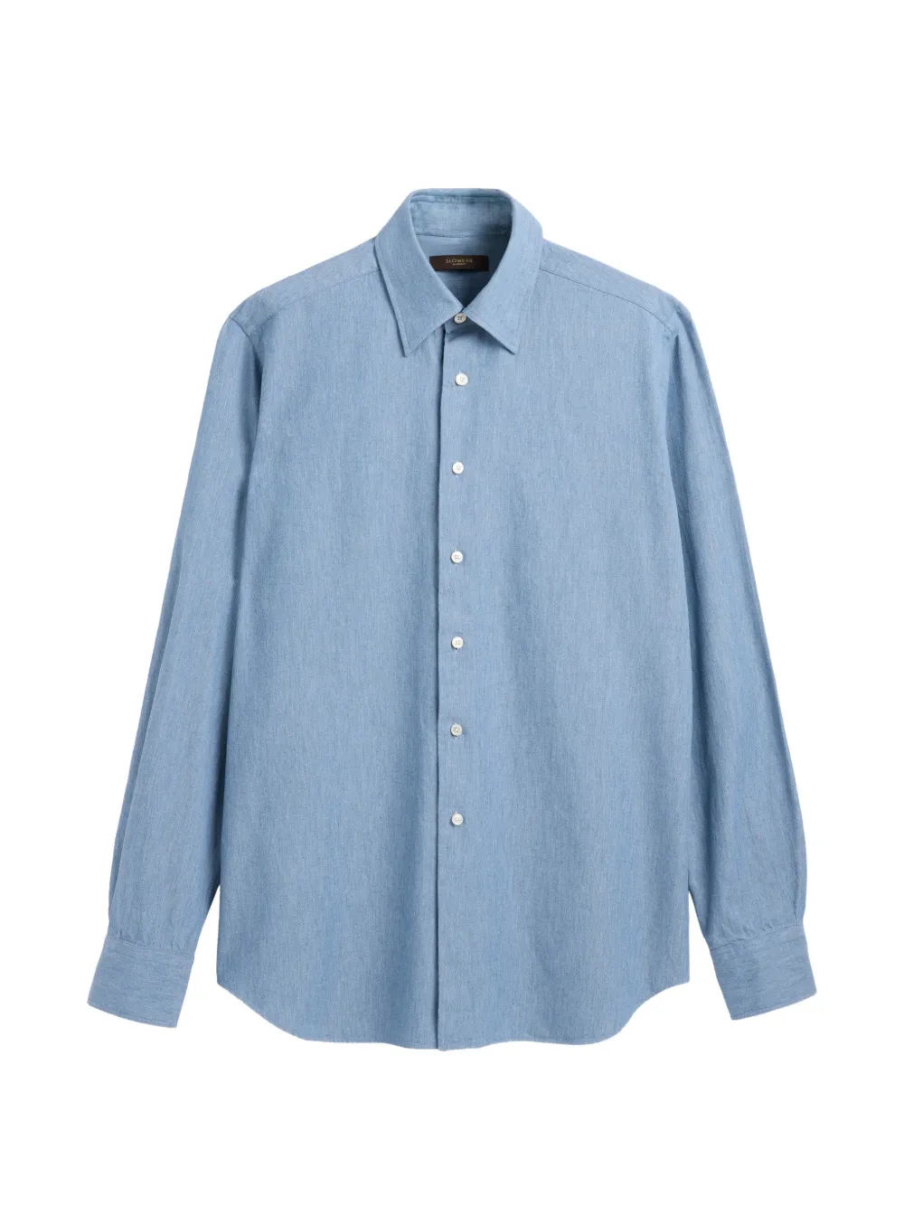 slowear Glanshirt 棉斜纹布衬衫 | 蓝色 | Image 1
