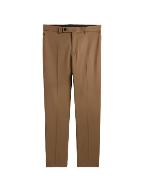 slowear pressed-crease tailored trousers