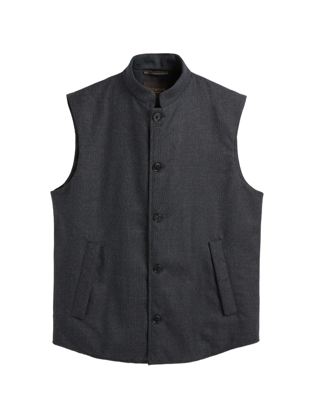 slowear Montedoro padded wool gilet - Grau