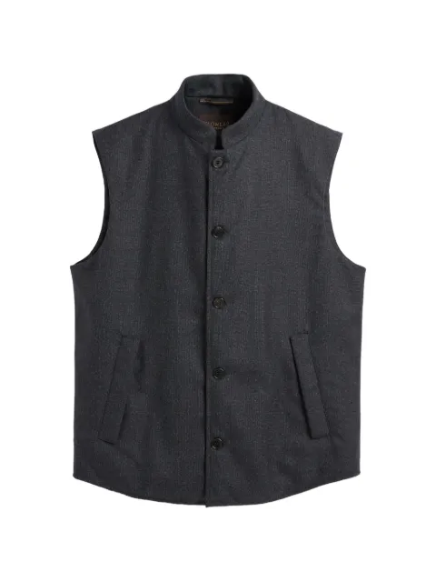 slowear Montedoro padded wool gilet