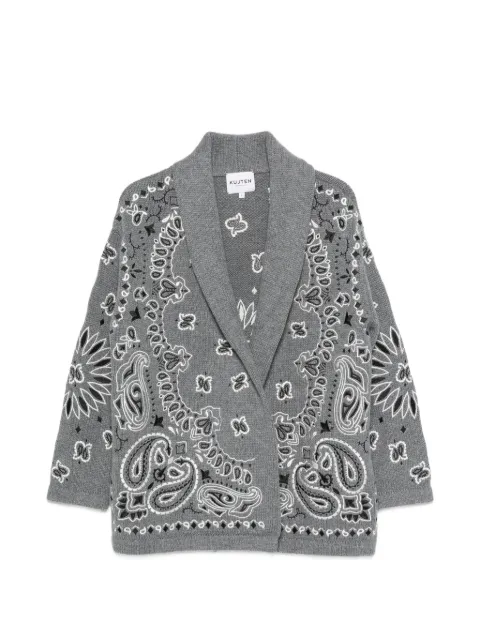 kujten Cody Bandana Bico cardigan