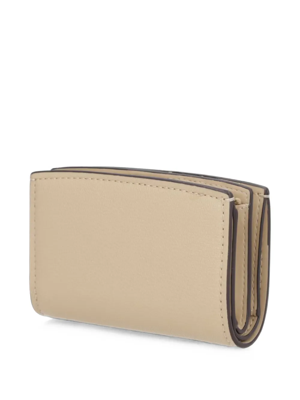 Michael Kors Portemonnee met logoplakkaat Beige