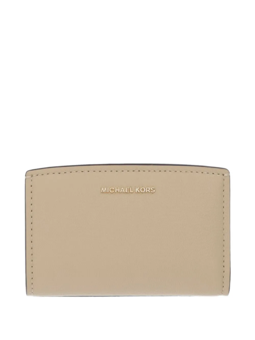 Michael Michael Kors logo-plaque bifold wallet - Toni neutri