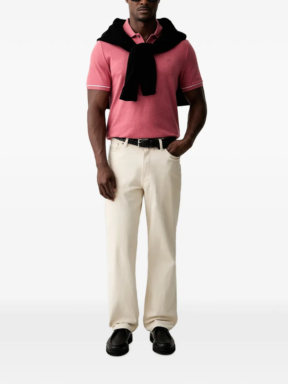 Michael Kors Katoenen poloshirt Rood