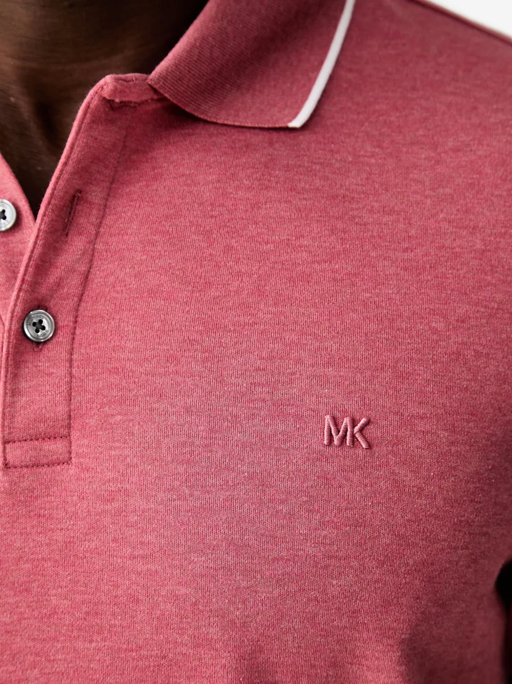 Michael Kors Katoenen poloshirt Rood