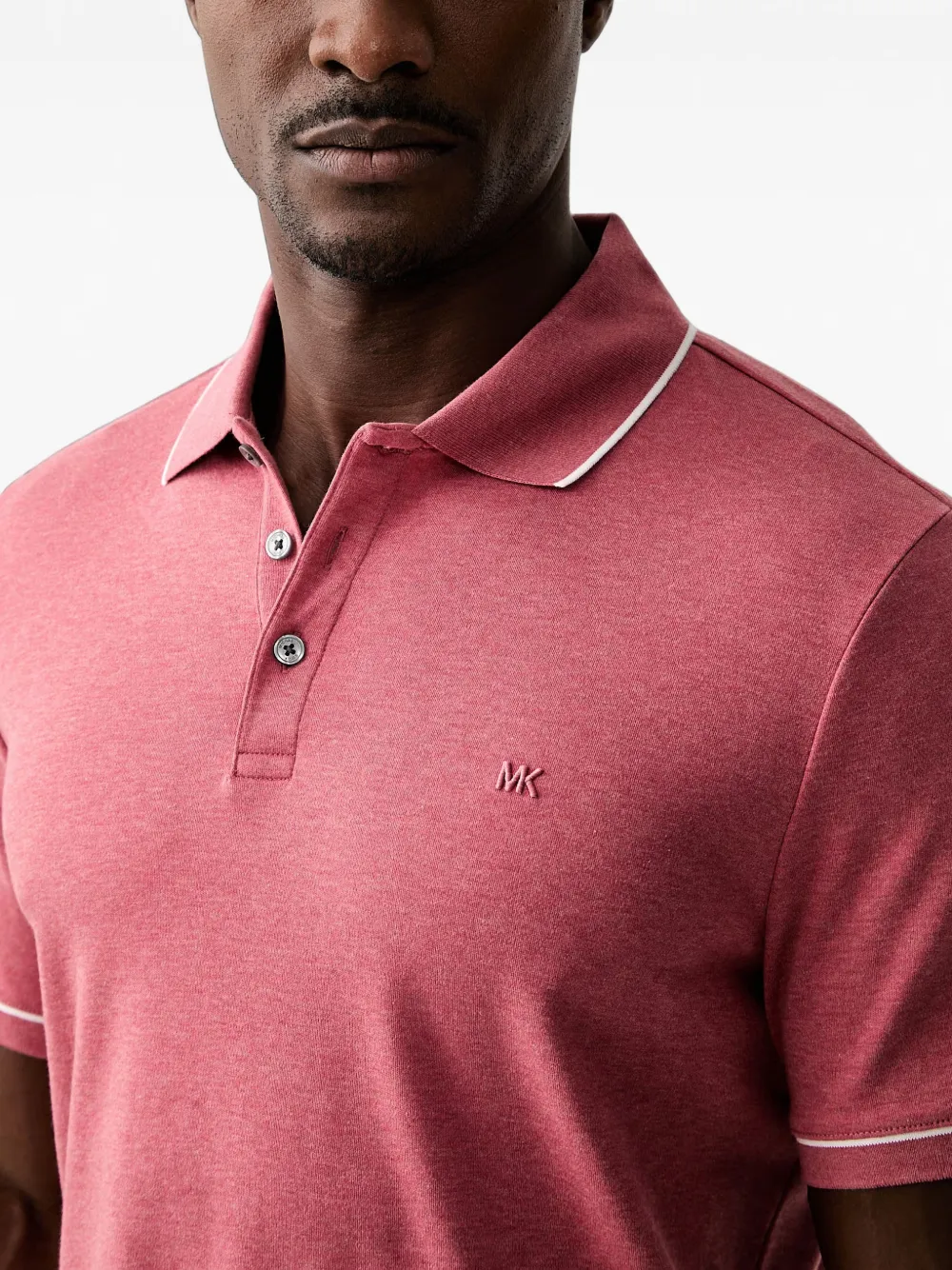 Michael Kors Katoenen poloshirt Rood