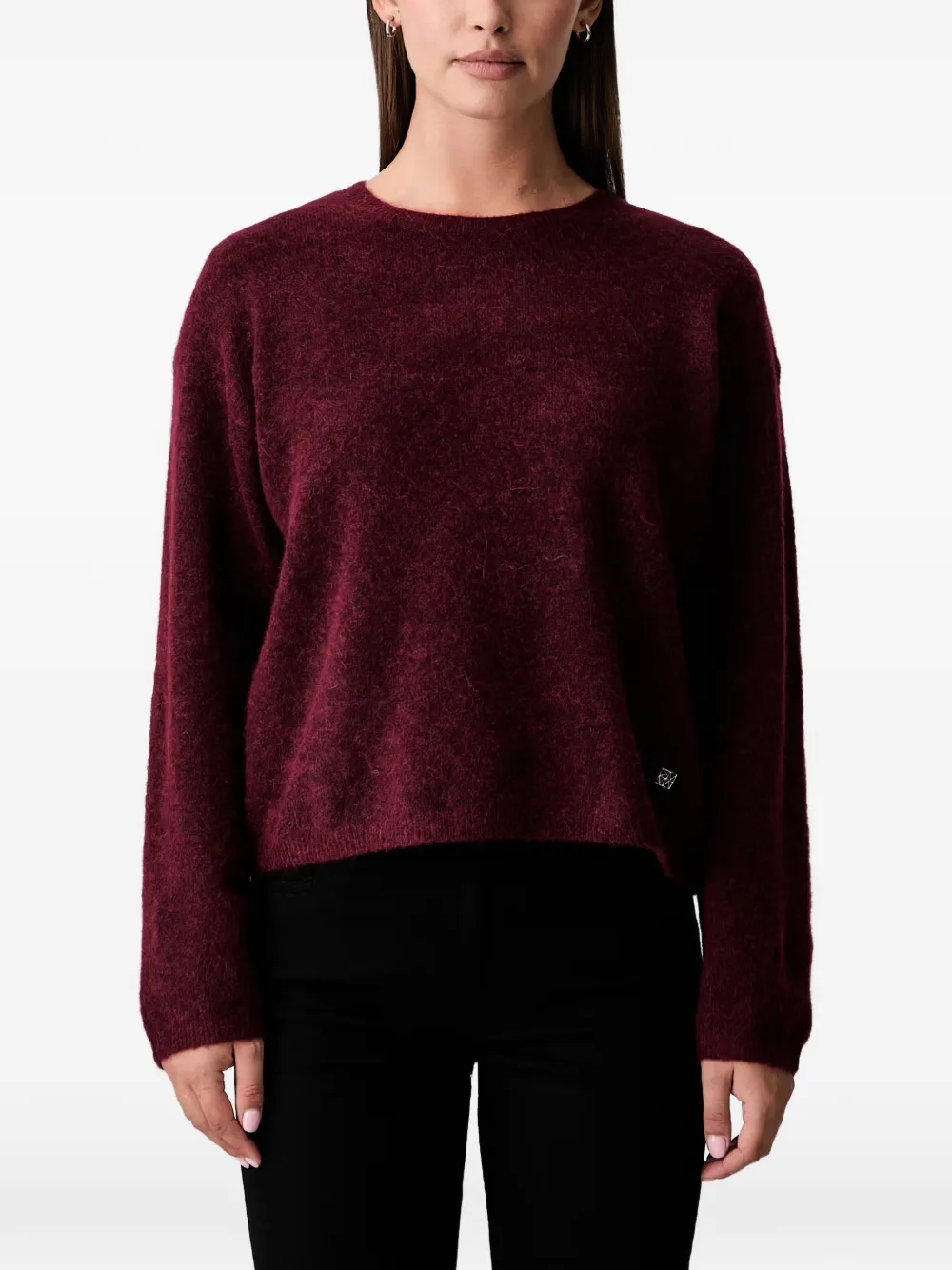 Mos Mosh Mape crew-neck sweater