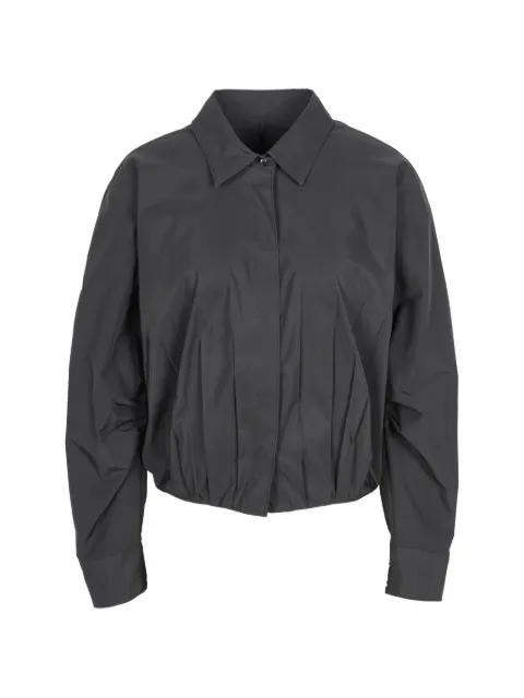 LESS pleated long-sleeve shirt