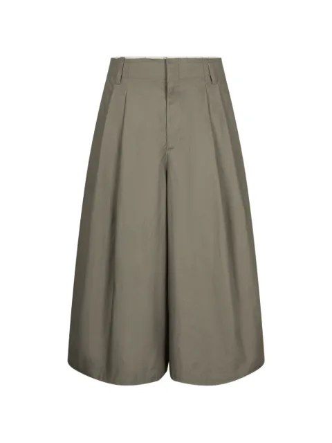LESS pleated cotton trousers 
