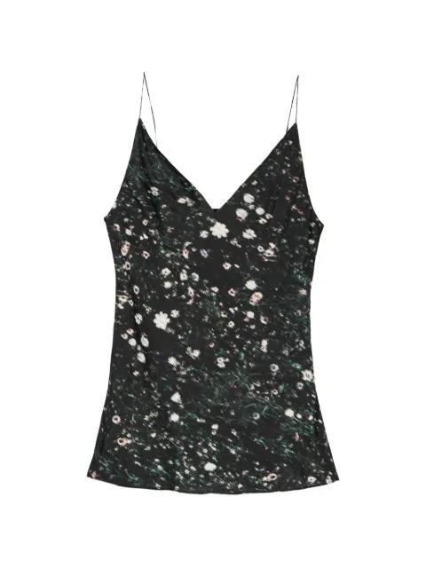 LESS floral-print top