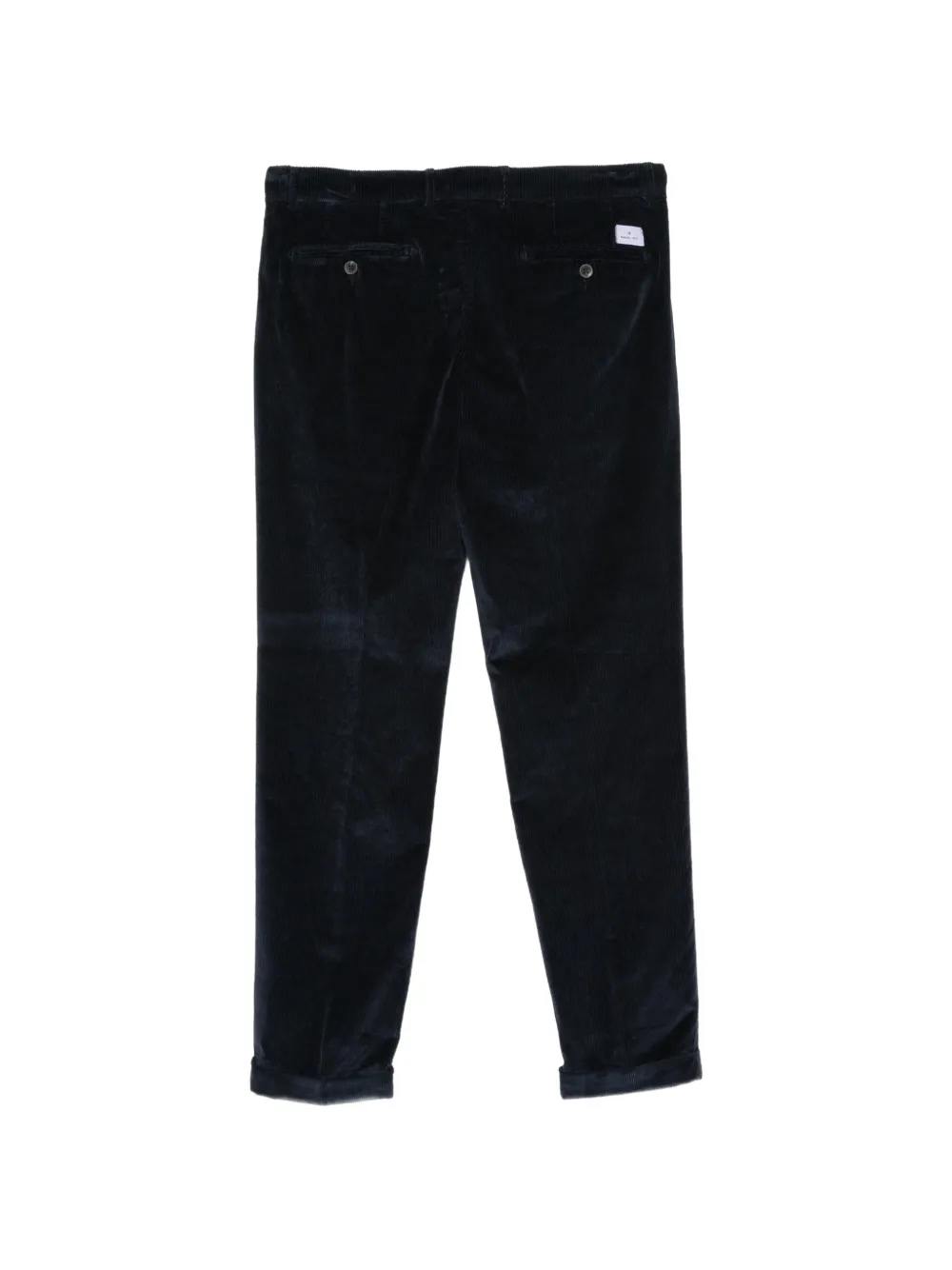 Manuel Ritz Ribfluwelen plooibroek Blauw