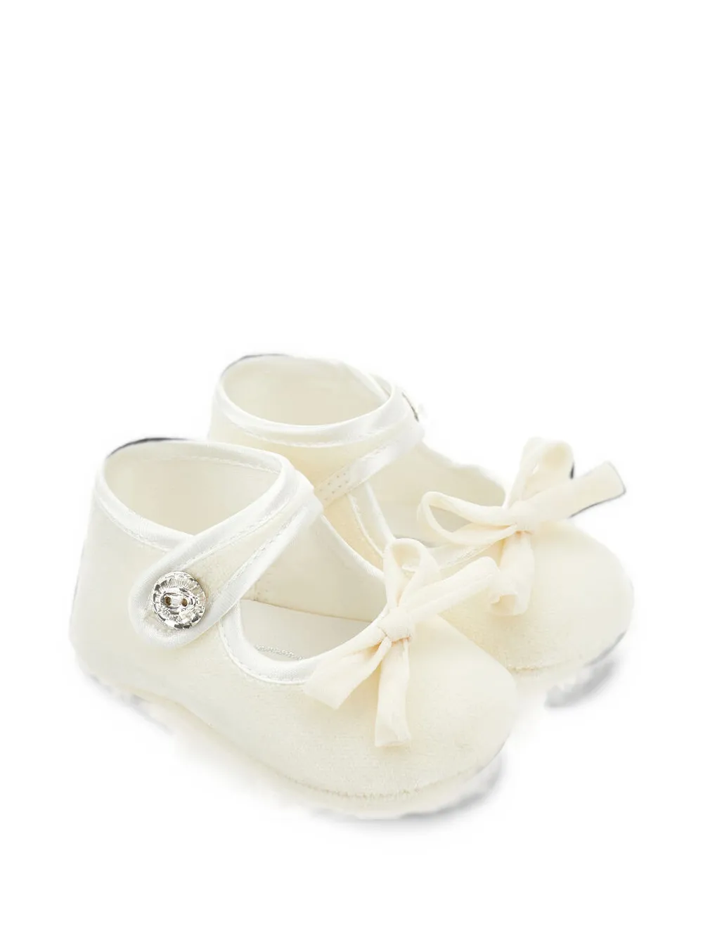 Monnalisa Ballerine con fiocco - Toni neutri