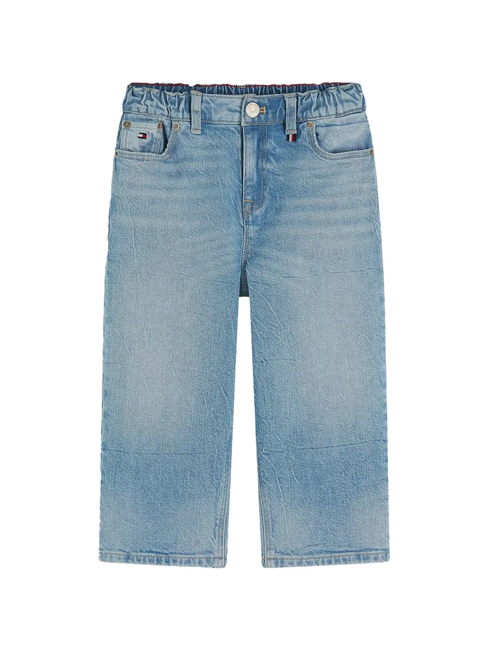 Tommy Hilfiger Junior Jeans met logodetail Blauw