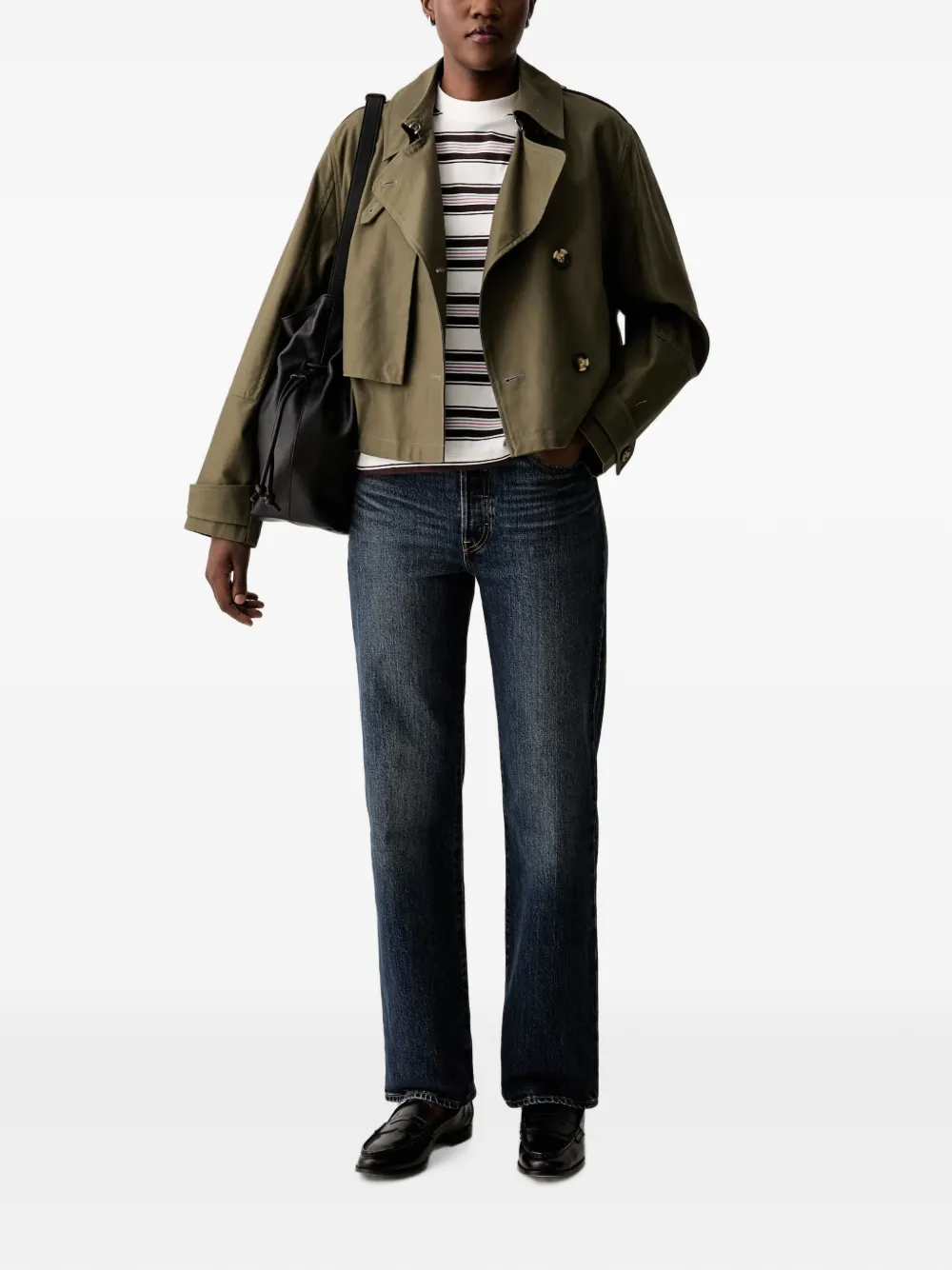 Marc O'Polo Gestreept T-shirt Beige