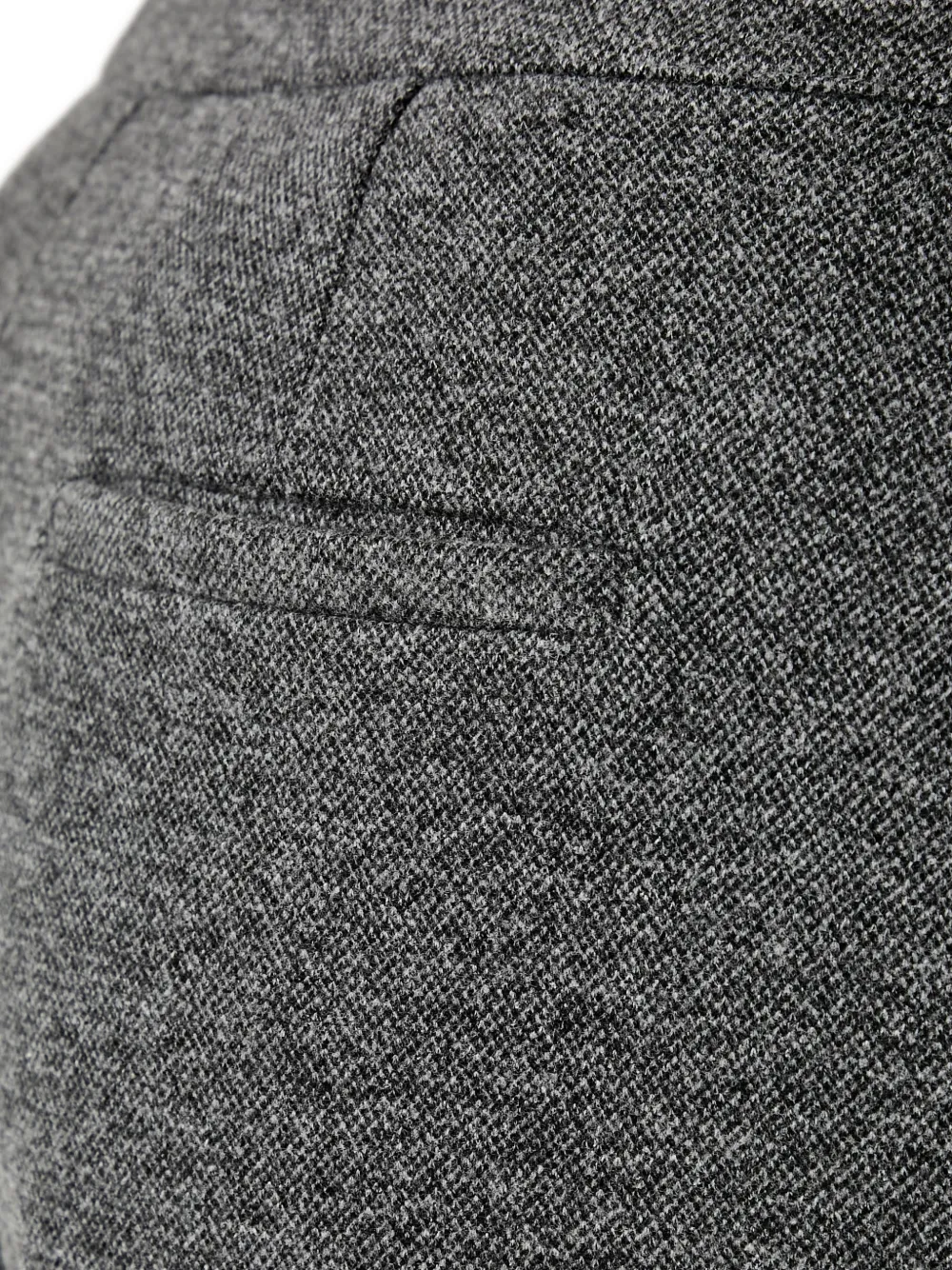 Marc O'Polo Straight plooibroek Grijs